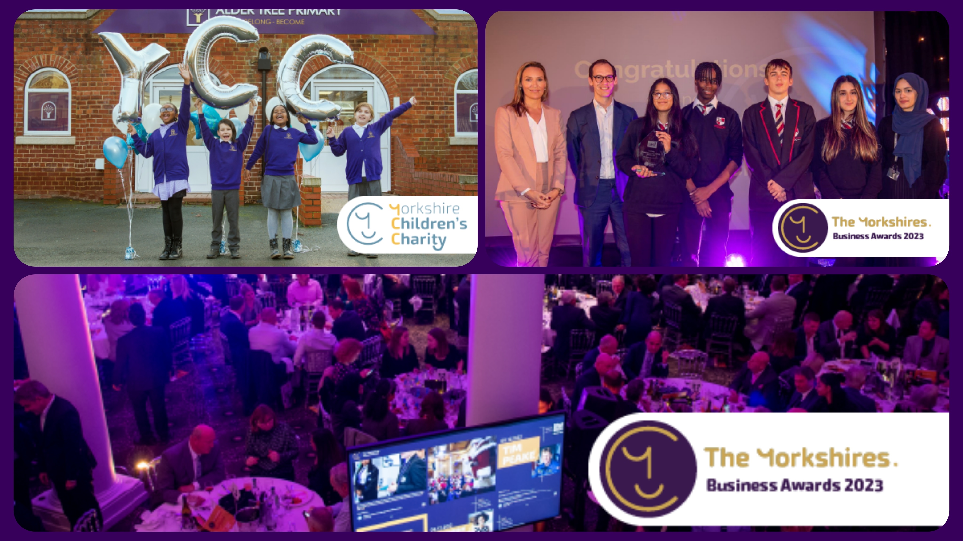 Images from The Yorkshires. Business awards 2023
