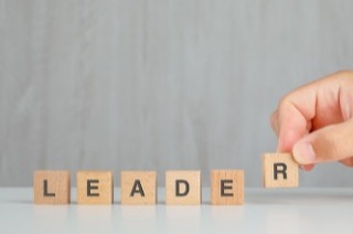 Infographic on leadership development, focusing on inclusivity in honor of International Women's Day.