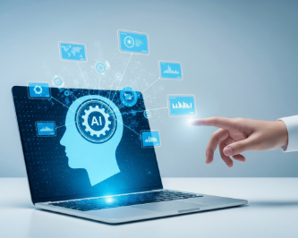 Infographic illustrating steps to implement machine learning strategies in business operations for improved efficiency.