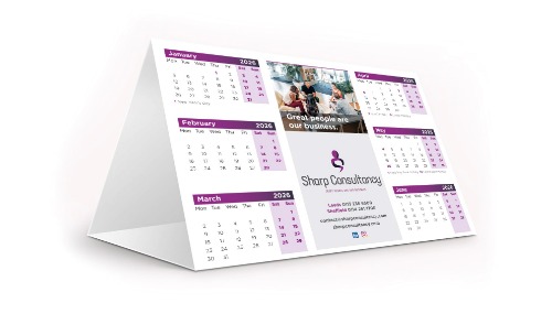 Sharp Consultancy's 2026 Desk Calendar