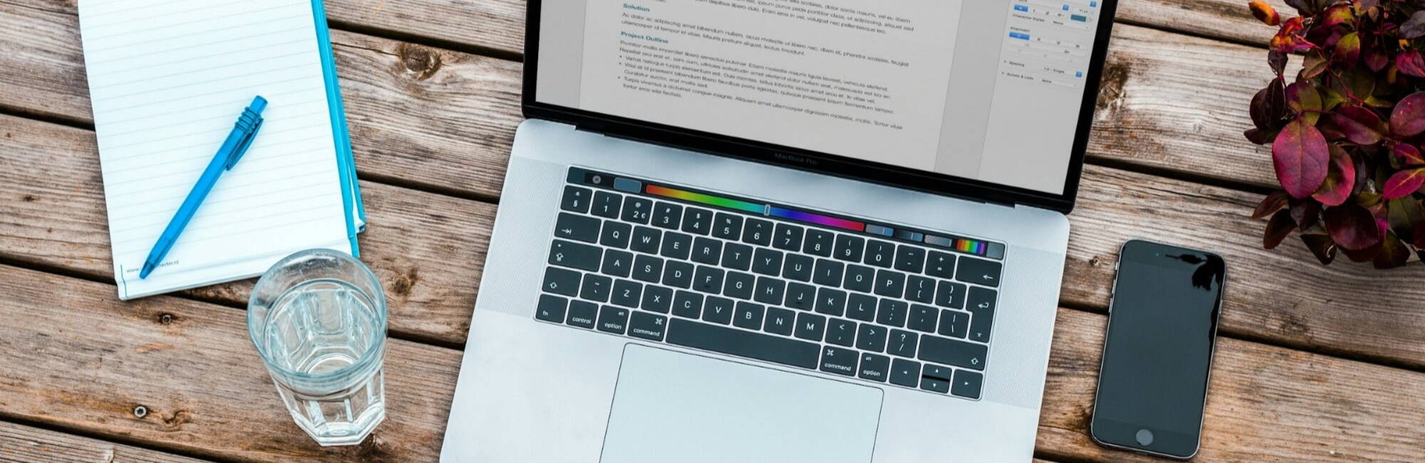 Laptop screen displaying a candidate's accountancy and finance CV, illustrating key points to feature on a CV.