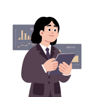 The letter A with the word 'Action' below it.